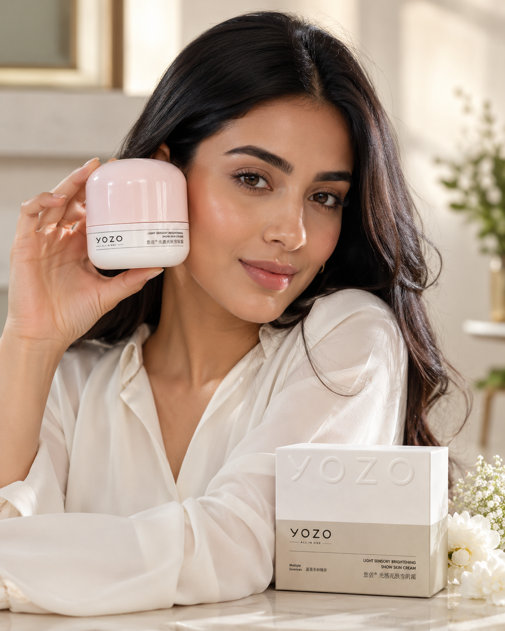 Yozo Brightening Snow Skin Cream